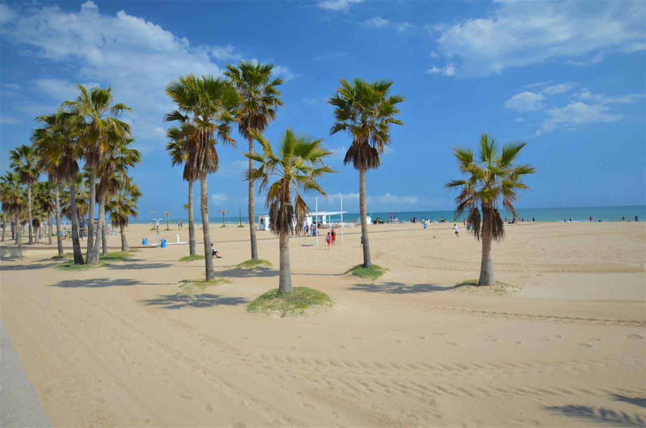 Apartamento Sabor Del Mar Solo Familias Playa de Gandia Kültér fotó